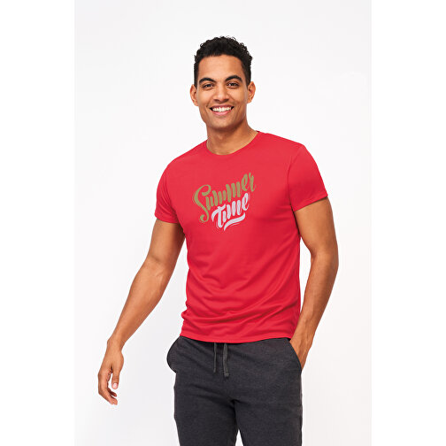 T-Shirt - Sprint , Sol´s, rot, Polyester, XXL, 75,00cm x 60,00cm (Länge x Breite), Bild 4