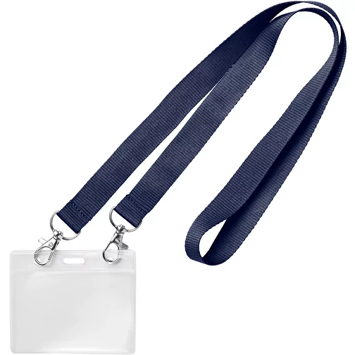Lanyard de 25 mm avec 2 mousquetons métalliques, Image 1