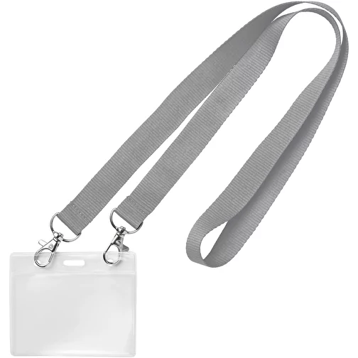 Lanyard de 20 mm avec 2 mousquetons métalliques, Image 1