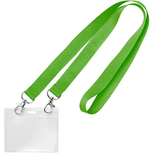 Lanyard de 15 mm avec 2 mousquetons métalliques, Image 1