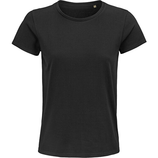 T-Shirt - Pioneer Women , Sol´s, tiefschwarz, Organische Baumwolle, XXL, 69,00cm x 53,00cm (Länge x Breite), Bild 1