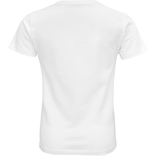 T-Shirt - Pioneer Kids , Sol´s, weiss, Organische Baumwolle, M, 86,00cm x 94,00cm (Länge x Breite), Bild 2