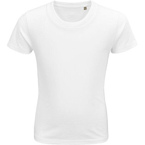 T-Shirt - Pioneer Kids , Sol´s, weiß, Organische Baumwolle, 4XL, 142,00cm x 152,00cm (Länge x Breite), Bild 1