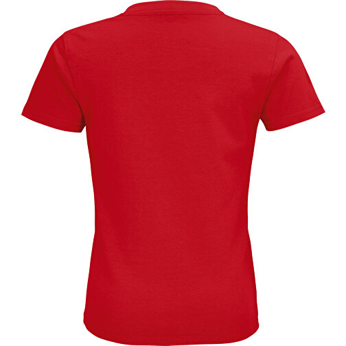 T-Shirt - Pioneer Kids , Sol´s, rot, Organische Baumwolle, M, 86,00cm x 94,00cm (Länge x Breite), Bild 2
