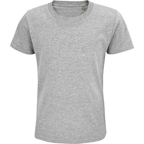 T-Shirt - Pioneer Kids , Sol´s, graue melange, Organische Baumwolle, 3XL, 130,00cm x 140,00cm (Länge x Breite), Bild 1