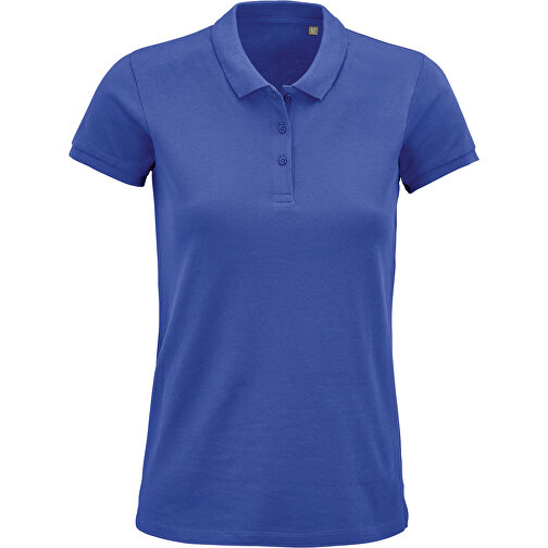 Polo Shirt - Planet Women , Sol´s, royal blue, Organische Baumwolle, XXL, 71,00cm x 54,00cm (Länge x Breite), Bild 1