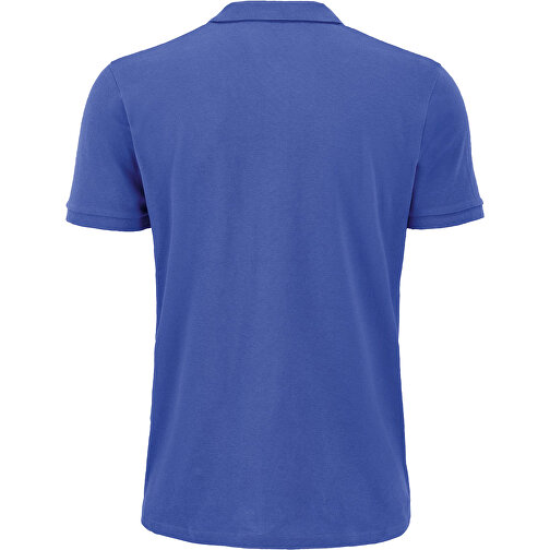 Polo Shirt - Planet Men , Sol´s, royal blue, Organische Baumwolle, M, 72,00cm x 52,00cm (Länge x Breite), Bild 2