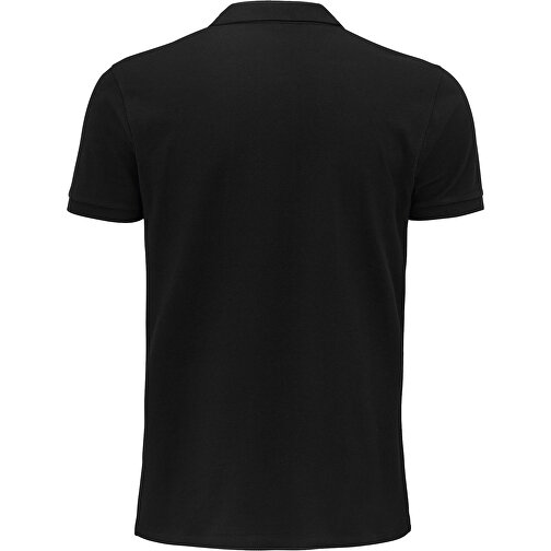 Polo Shirt - Planet Men , Sol´s, schwarz, Organische Baumwolle, XXL, 78,00cm x 61,00cm (Länge x Breite), Bild 2