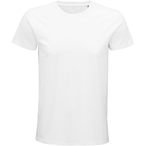 T-Shirt - Pioneer Men , Sol´s, weiss, Organische Baumwolle, XXL, 78,00cm x 60,00cm (Länge x Breite), Bild 1
