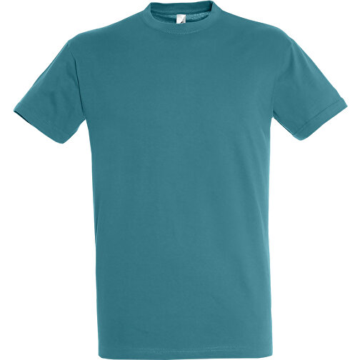 T-Shirt - Regent , Sol´s, entenblau, Baumwolle, L, 74,00cm x 56,00cm (Länge x Breite), Bild 1