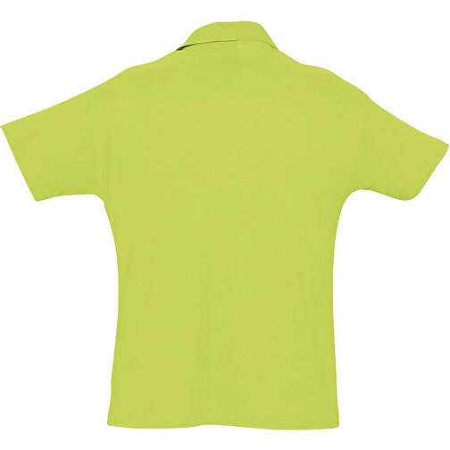 Polo Shirt - Summer Ii , Sol´s, apfelgrün, Baumwolle, S, 70,00cm x 50,00cm (Länge x Breite), Bild 2