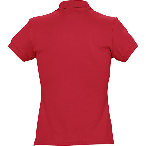 Polo Shirt - Passion , Sol´s, rot, Baumwolle, M, 63,00cm x 46,00cm (Länge x Breite), Bild 2