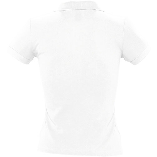 Polo Shirt - People , Sol´s, weiss, Baumwolle, XL, 67,00cm x 52,00cm (Länge x Breite), Bild 2