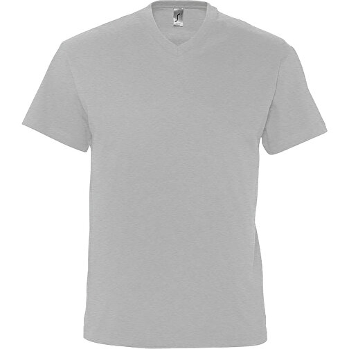 T-Shirt - Victory , Sol´s, graue melange, Baumwolle, XL, 76,00cm x 58,00cm (Länge x Breite), Bild 1