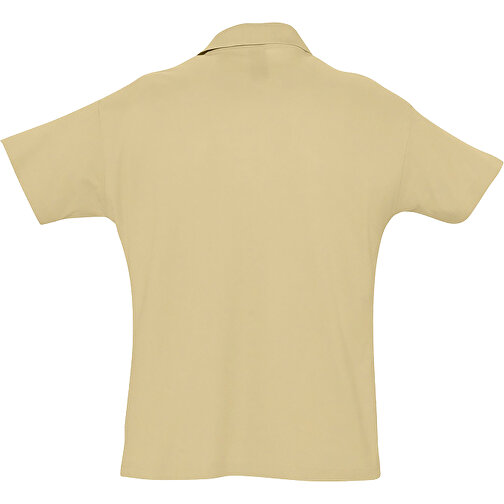 Polo Shirt - Summer Ii , Sol´s, sand, Baumwolle, XS, 68,00cm x 47,00cm (Länge x Breite), Bild 2