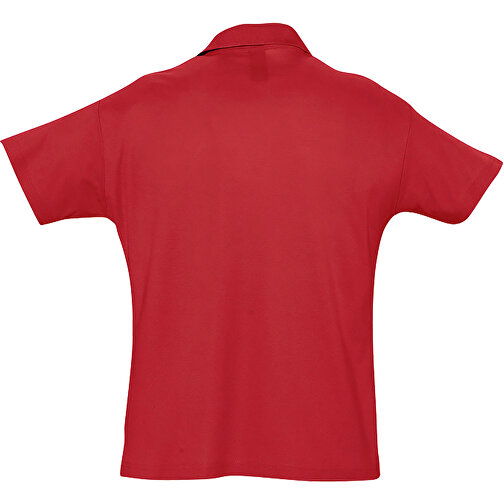 Polo Shirt - Summer Ii , Sol´s, rot, Baumwolle, XS, 68,00cm x 47,00cm (Länge x Breite), Bild 2