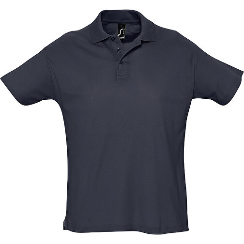 Polo Shirt - Summer Ii , Sol´s, navy, Baumwolle, L, 74,00cm x 56,00cm (Länge x Breite), Bild 1