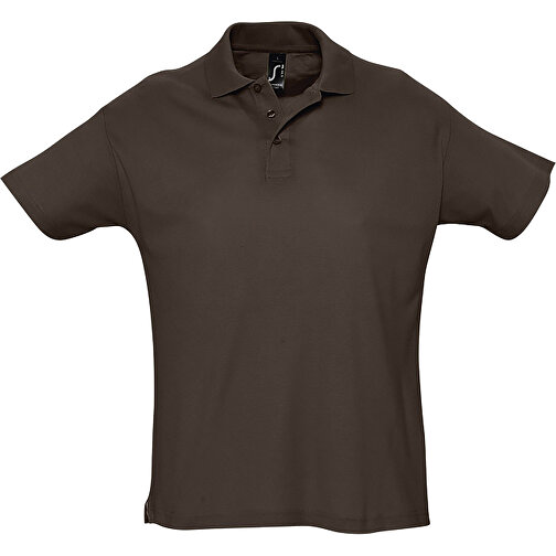 Polo Shirt - Summer Ii , Sol´s, schokolade, Baumwolle, M, 72,00cm x 53,00cm (Länge x Breite), Bild 1