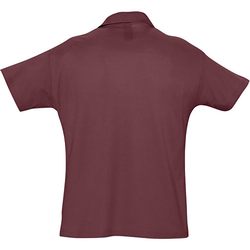 Polo Shirt - Summer Ii , Sol´s, burgund, Baumwolle, XS, 68,00cm x 47,00cm (Länge x Breite), Bild 2