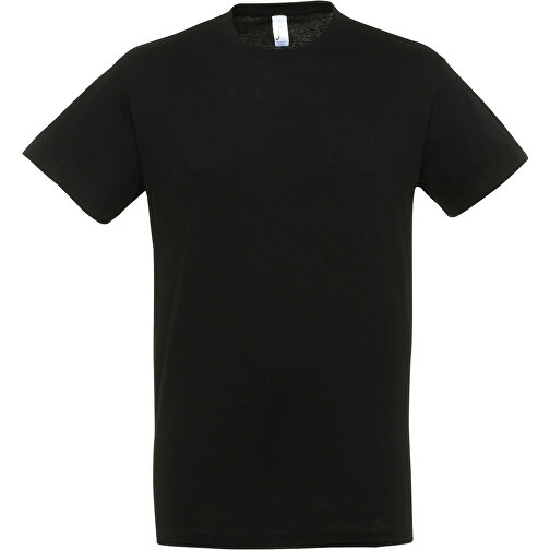 T-Shirt - Regent , Sol´s, tiefschwarz, Baumwolle, XL, 76,00cm x 59,00cm (Länge x Breite), Bild 1