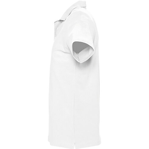 Polo Shirt - Spring Ii , Sol´s, weiss, Baumwolle, XXL, 79,00cm x 62,00cm (Länge x Breite), Bild 3