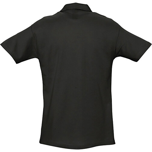 Polo Shirt - Spring Ii , Sol´s, schwarz, Baumwolle, L, 74,00cm x 56,00cm (Länge x Breite), Bild 2