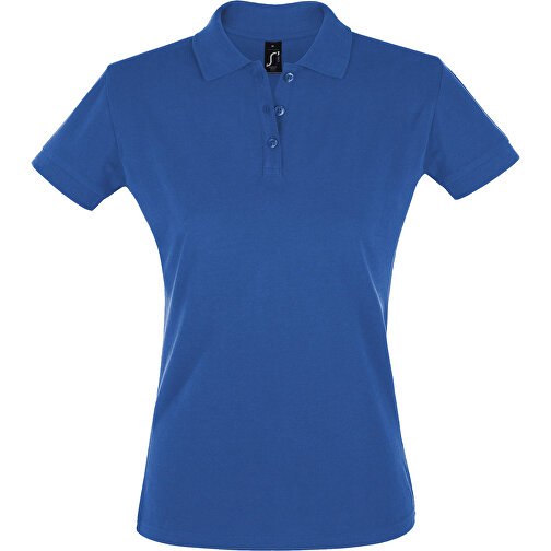 Polo Shirt - Perfect Women , Sol´s, royal blue, Baumwolle, L, 67,00cm x 48,00cm (Länge x Breite), Bild 1
