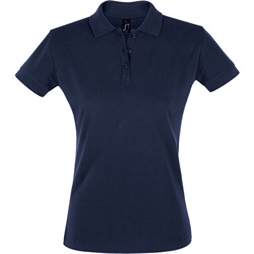 Polo Shirt - Perfect Women , Sol´s, französische navy, Baumwolle, L, 67,00cm x 48,00cm (Länge x Breite), Bild 1