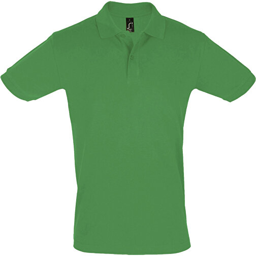 Polo Shirt - Perfect Men , Sol´s, grasgrün, Baumwolle, XL, 76,00cm x 58,00cm (Länge x Breite), Bild 1