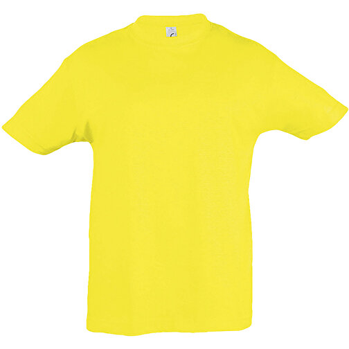 T-Shirt - Regent Kids , Sol´s, zitrone, Baumwolle, XXL, 118,00cm x 128,00cm (Länge x Breite), Bild 1