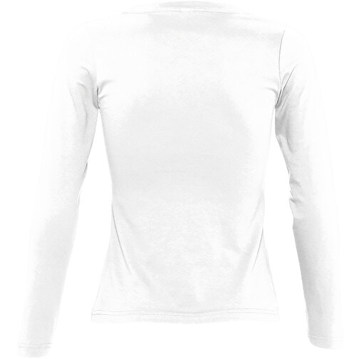 T-Shirt - Majestic , Sol´s, weiß, Baumwolle, S, 60,00cm x 40,00cm (Länge x Breite), Bild 2