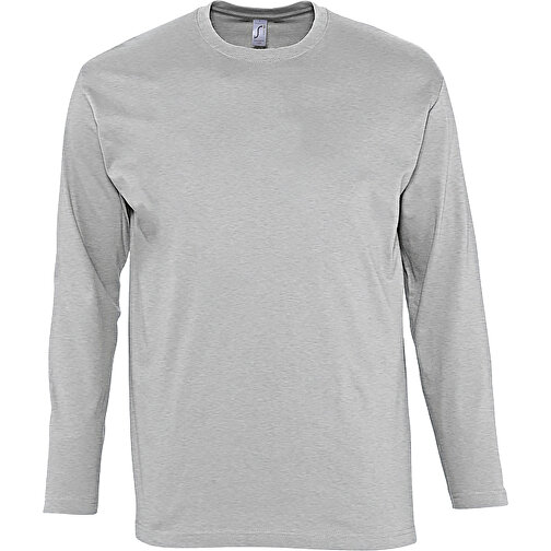 T-Shirt - Monarch , Sol´s, graue melange, Baumwolle, M, 71,50cm x 53,00cm (Länge x Breite), Bild 1