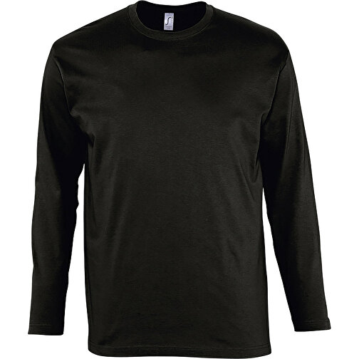 T-Shirt - Monarch , Sol´s, tiefschwarz, Baumwolle, XL, 75,50cm x 59,00cm (Länge x Breite), Bild 1
