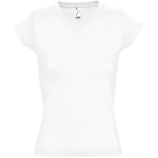 T-Shirt - Moon , Sol´s, weiß, Baumwolle, XXL, 68,00cm x 53,00cm (Länge x Breite), Bild 1