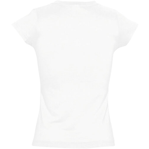 T-Shirt - Moon , Sol´s, weiß, Baumwolle, XL, 66,00cm x 50,00cm (Länge x Breite), Bild 2