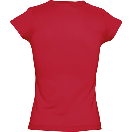 T-Shirt - Moon , Sol´s, rot, Baumwolle, L, 64,00cm x 47,00cm (Länge x Breite), Bild 2