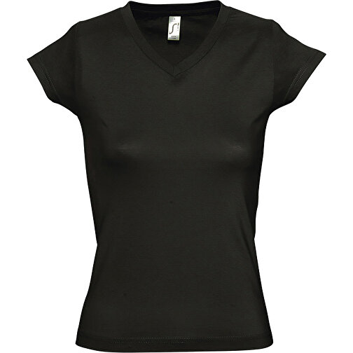 T-Shirt - Moon , Sol´s, tiefschwarz, Baumwolle, S, 60,00cm x 41,00cm (Länge x Breite), Bild 1