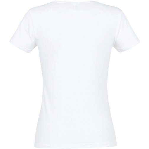 T-Shirt - Miss , Sol´s, weiß, Baumwolle, M, 60,00cm x 43,00cm (Länge x Breite), Bild 2