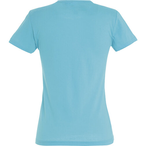 T-Shirt - Miss , Sol´s, atoll blau, Baumwolle, XL, 64,00cm x 49,00cm (Länge x Breite), Bild 2