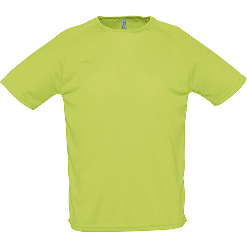 T-Shirt - Sporty , Sol´s, apfelgrün, Polyester, XS, 68,00cm x 47,00cm (Länge x Breite), Bild 1