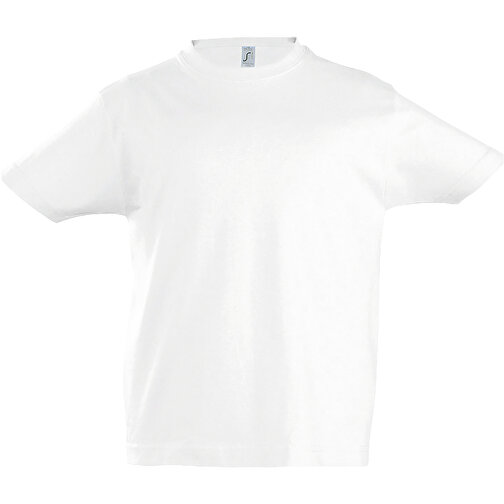T-Shirt - Imperial Kids , Sol´s, weiß, Baumwolle, L, 96,00cm x 104,00cm (Länge x Breite), Bild 1