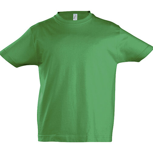 T-Shirt - Imperial Kids , Sol´s, grasgrün, Baumwolle, M, 86,00cm x 94,00cm (Länge x Breite), Bild 1