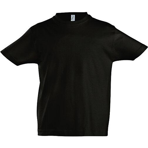 T-Shirt - Imperial Kids , Sol´s, tiefschwarz, Baumwolle, XL, 106,00cm x 116,00cm (Länge x Breite), Bild 1