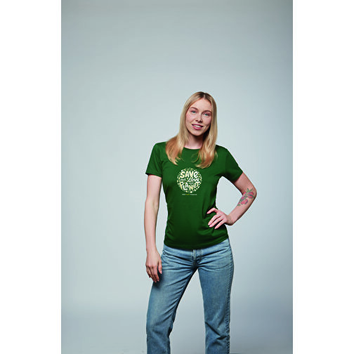 T-Shirt - Imperial Women , Sol´s, ultramarin, Baumwolle, XL, 67,00cm x 50,00cm (Länge x Breite), Bild 4