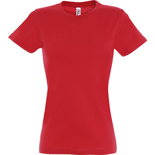 T-Shirt - Imperial Women , Sol´s, rot, Baumwolle, XL, 67,00cm x 50,00cm (Länge x Breite), Bild 1