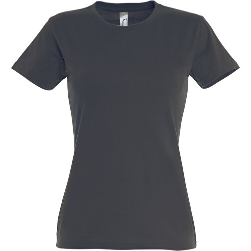 T-Shirt - Imperial Women , Sol´s, mausgrau, Baumwolle, S, 61,00cm x 41,00cm (Länge x Breite), Bild 1
