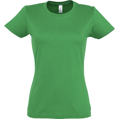 T-Shirt - Imperial Women , Sol´s, grasgrün, Baumwolle, M, 63,00cm x 44,00cm (Länge x Breite), Bild 1