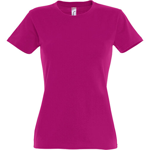 T-Shirt - Imperial Women , Sol´s, fuchsia, Baumwolle, M, 63,00cm x 44,00cm (Länge x Breite), Bild 1