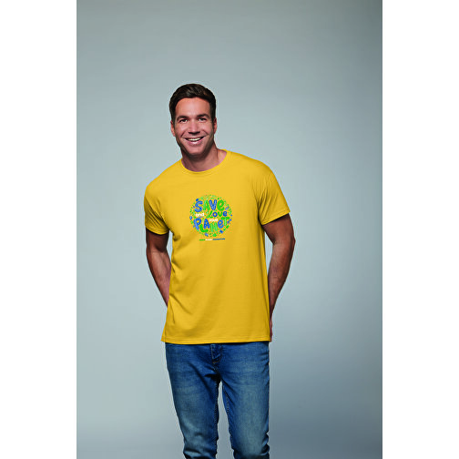 T-Shirt - Imperial , Sol´s, grasgrün, Baumwolle, L, 74,00cm x 56,00cm (Länge x Breite), Bild 4