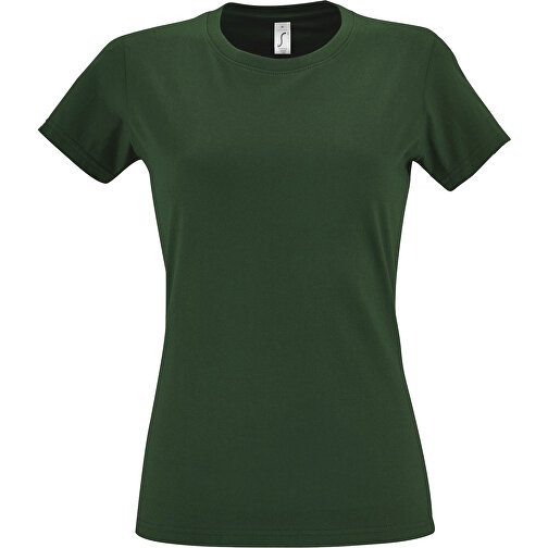 T-Shirt - Imperial Women , Sol´s, flaschen-grün, Baumwolle, L, 65,00cm x 47,00cm (Länge x Breite), Bild 1